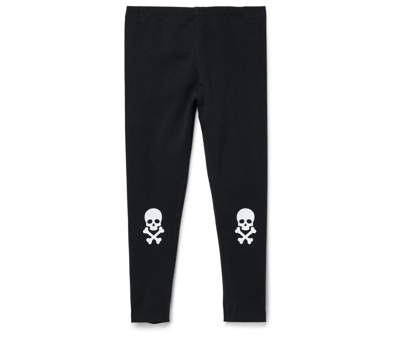 Tchibo - Kinder-Leggings »Pirat« - Kinder - Gr. 110/116 - schwarz/print