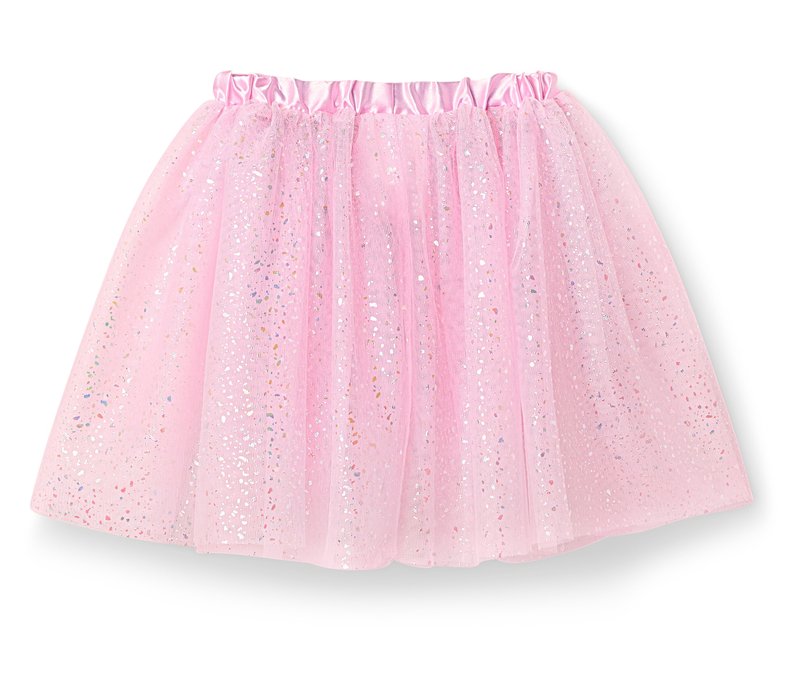 Tchibo - Kinder-Glitzer-Tüllrock - Mädchen - Gr. 98/104 - pink