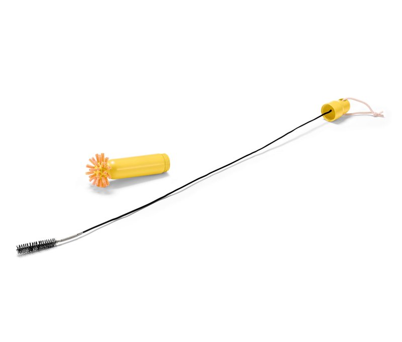 Tchibo - 2 in1 Abflussbürste - orange