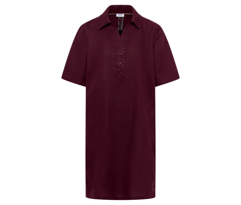 Tchibo - Cecil Blusenkleid - Damen - Gr. M - rot