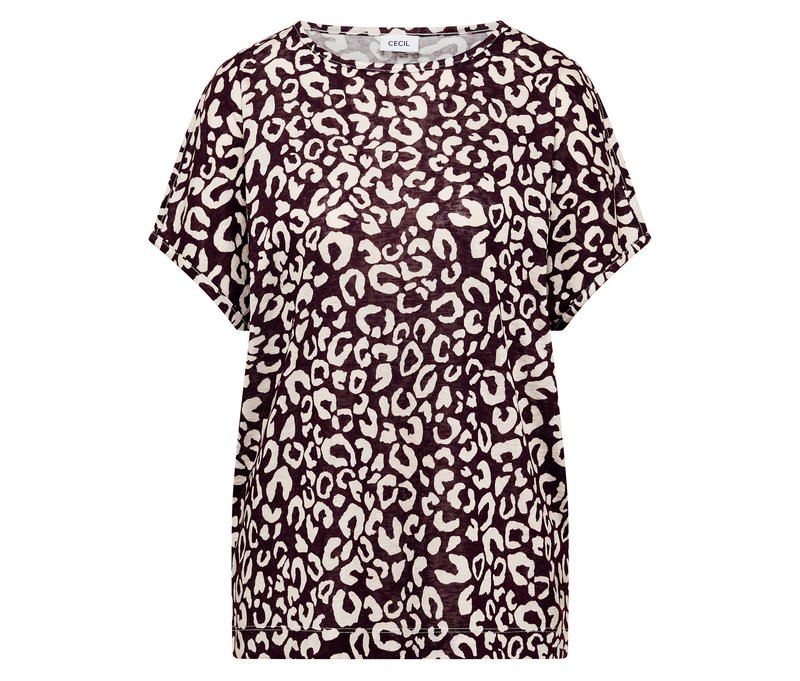 Tchibo - Cecil Kurzarmshirt - Damen - Gr. L - rot
