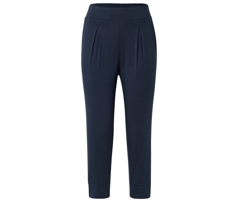 Tchibo - Da. 3/4-Jerseyhose - Damen - Gr. S - dunkelblau