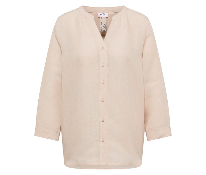 Tchibo - Cecil Leinenmix-Bluse - Damen - Gr. XXL - beige