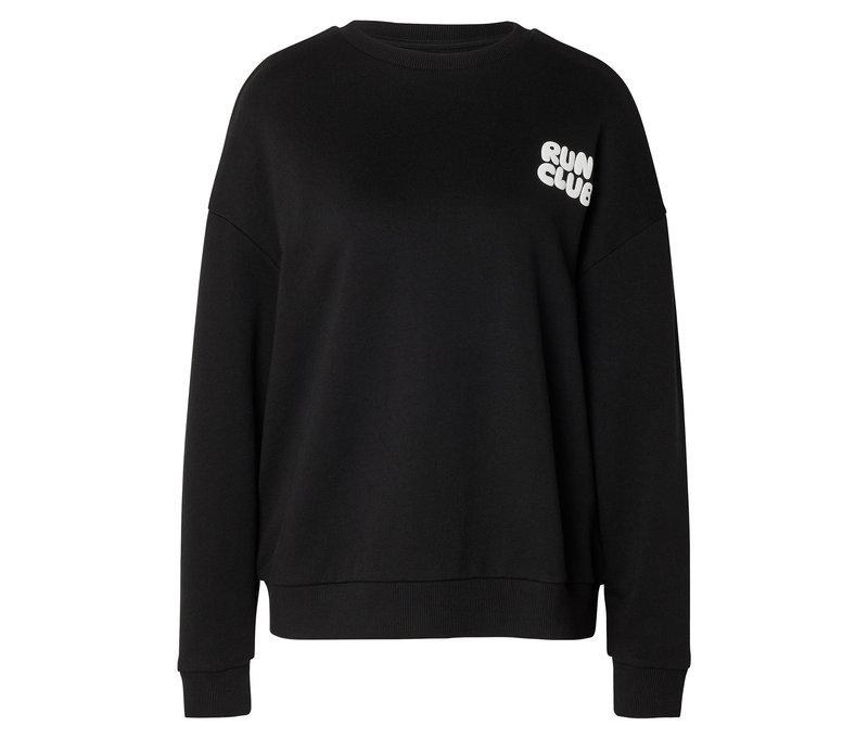 Tchibo - Sweatshirt - Damen - Gr. XL - schwarz/print
