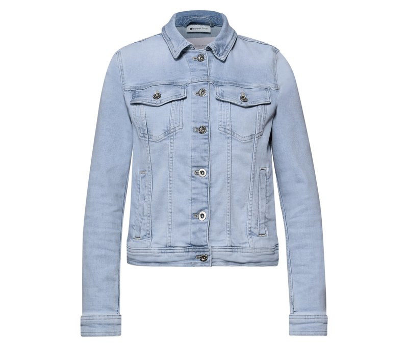 Street One Jeansjacke - Damen - Gr. 46 - hellblau
