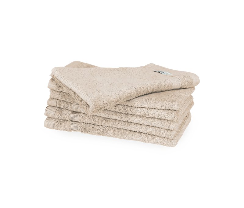 Tchibo - Schöner WOHNEN-Kollektion 4 Handtücher »Cuddly« - braun