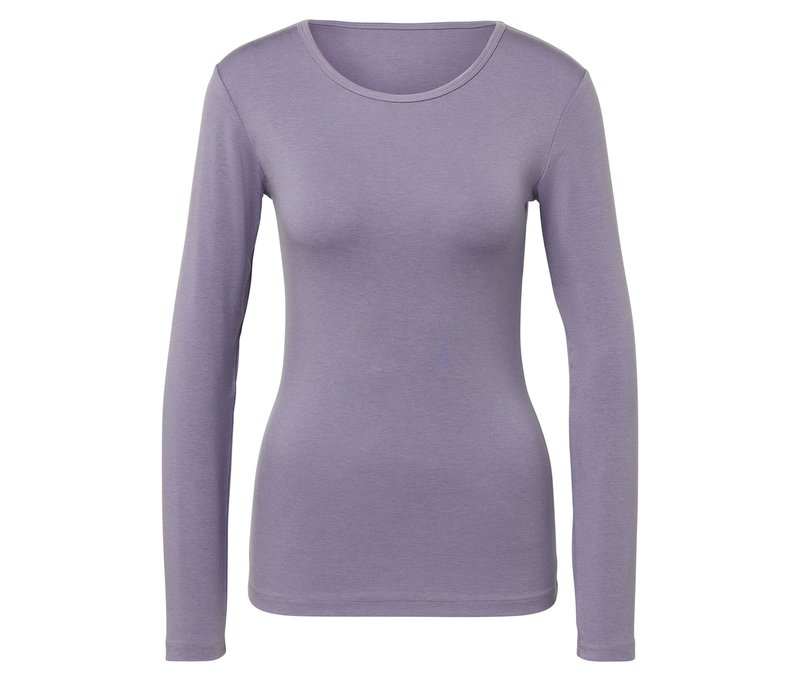 Tchibo - Da. LA-Shirt - Damen - Gr. L - lila
