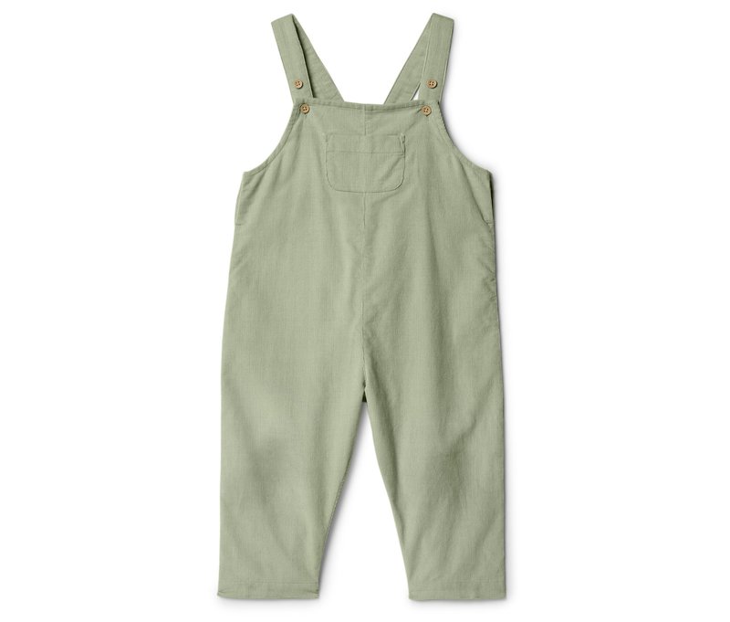 Tchibo - Baby-Cord-Latzhose - Baby - Gr. 98/104 - olivgrün