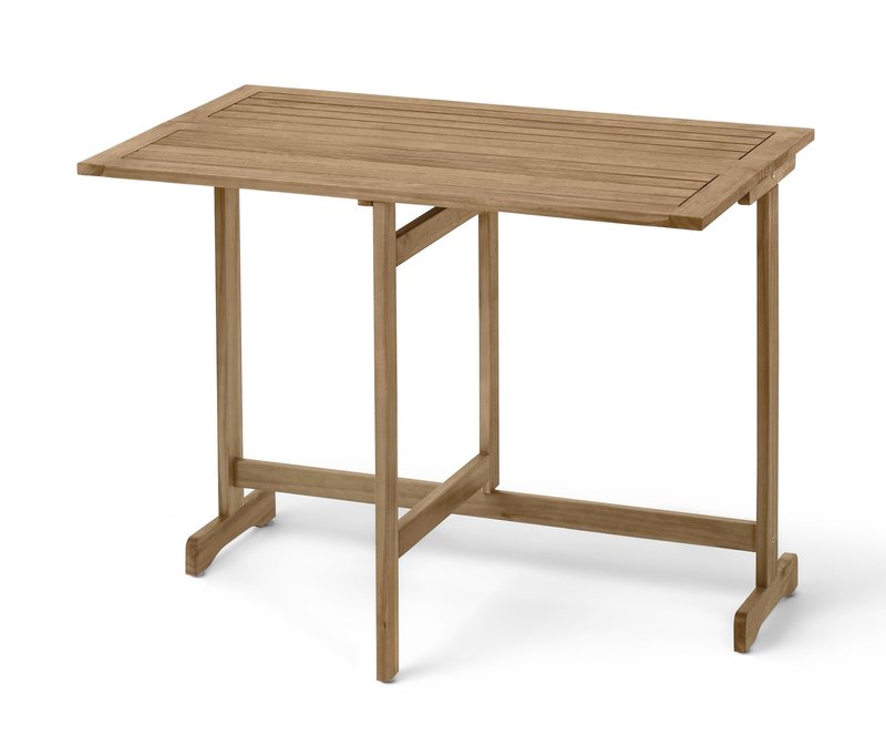 Tchibo - Klappbarer Balkontisch »Lenja« - 100x60x75,5cm - braun - Akazienholz / Polypropylen