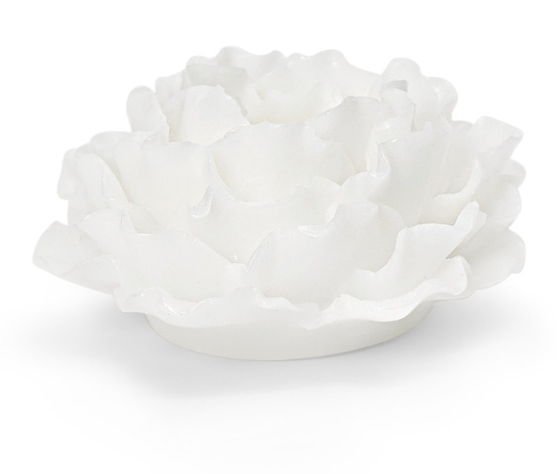 Tchibo - LED-Blume aus Echtwachs - offwhite