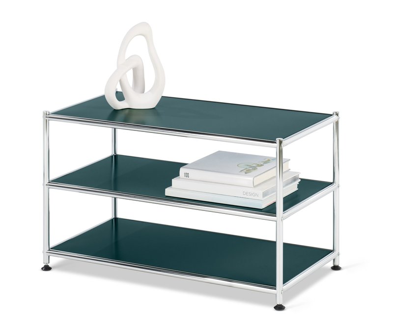 Tchibo - Couchtisch »Cn3« - 77x40x46,5cm - chrom - Metall / Metall