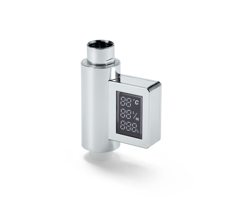 Tchibo - LED-Wasserverbrauchsanzeiger - silber
