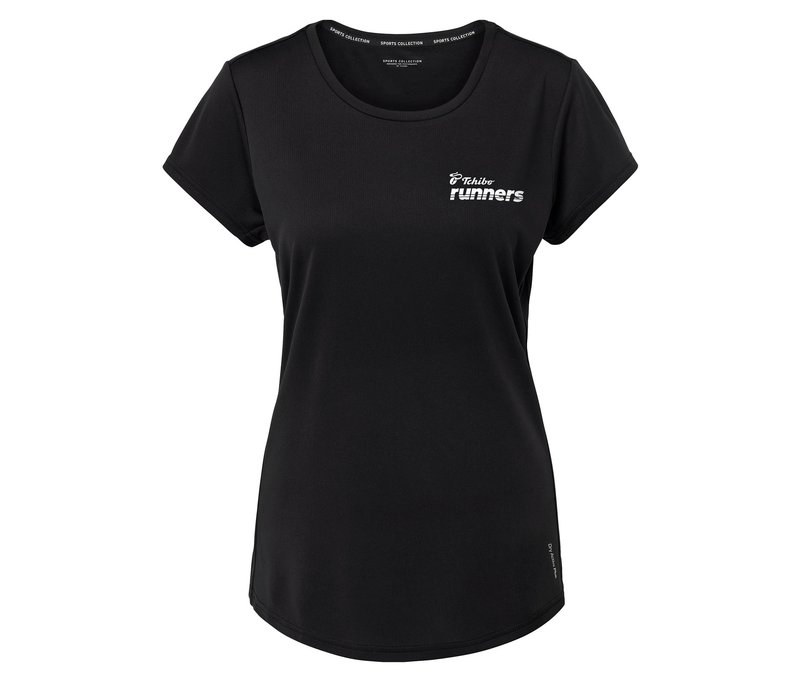 Tchibo - Damen-Sportshirt - Damen - Gr. M - schwarz