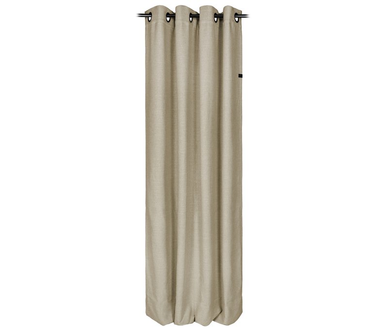 Tchibo - Schöner WOHNEN-Kollektion Ösenvorhang »Coast« - beige
