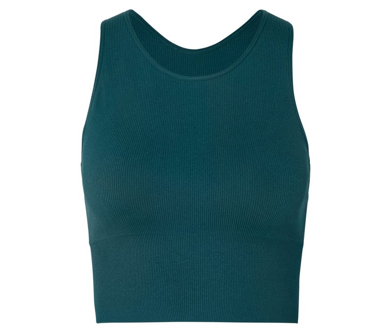 Tchibo - Seamless-Sport-Bralette - Damen - Gr. M - petrol