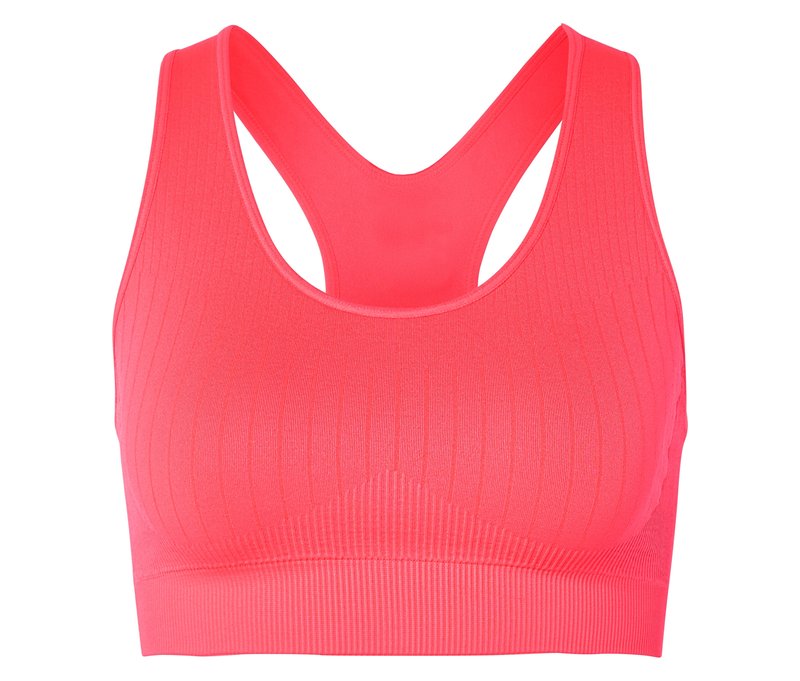 Tchibo - Seamless-Sport-BH - Damen - Gr. S - koralle