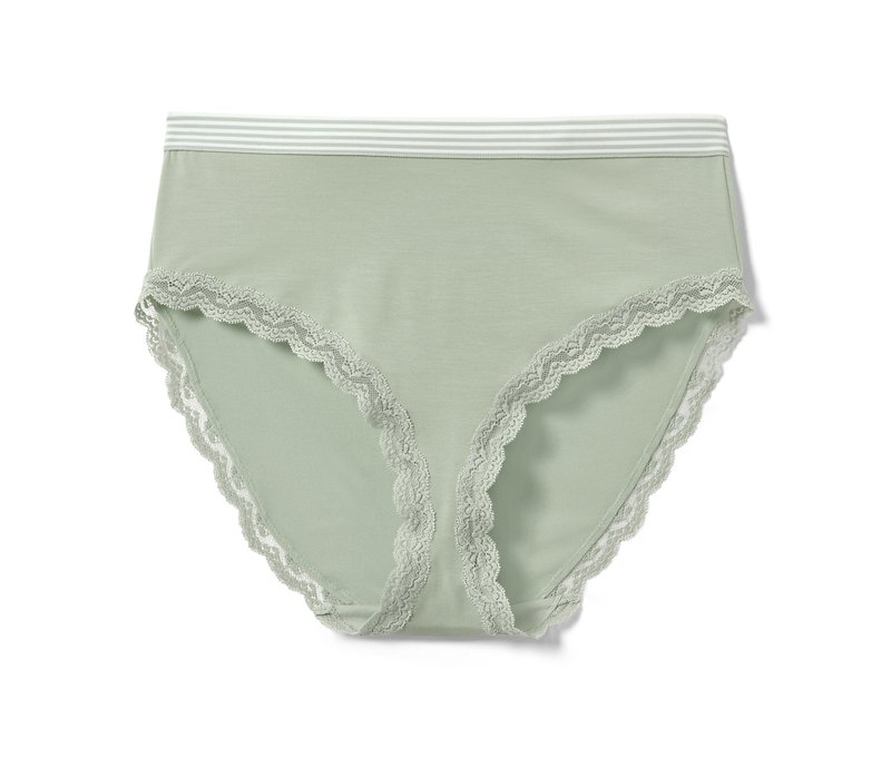 Tchibo - Highwaist-Slip - Damen - Gr. S - grün