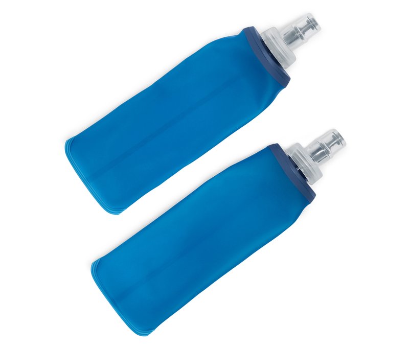 Tchibo - 2 Soft-Trinkflaschen - blau