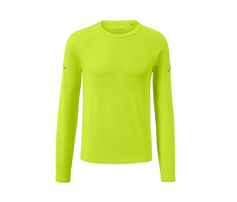 Tchibo - Langarm-Funktionsshirt - Herren - Gr. M - grün