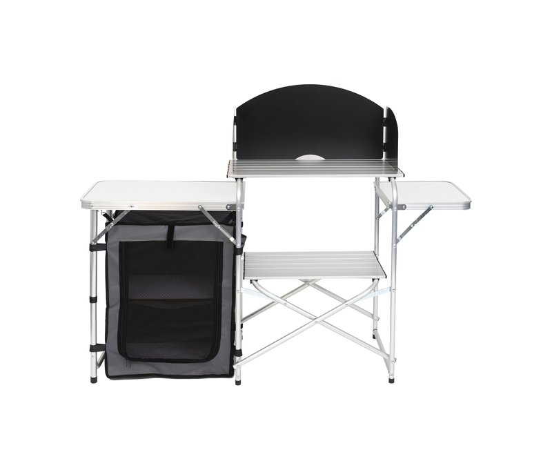 Tchibo - Faltbare Campingküche »Redwood S« - silber