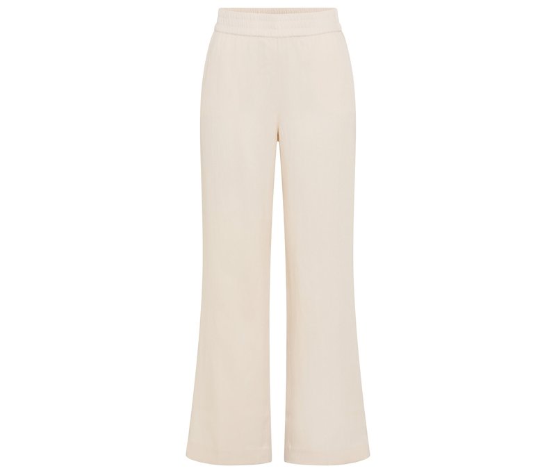 Tchibo - Olsen Leinenhose - Damen - Gr. 46 - beige