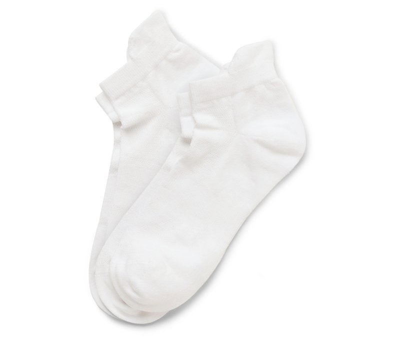 Tchibo - 2 Paar Sport-Sneakersocken - Unisex - Gr. 35-38 - weiß