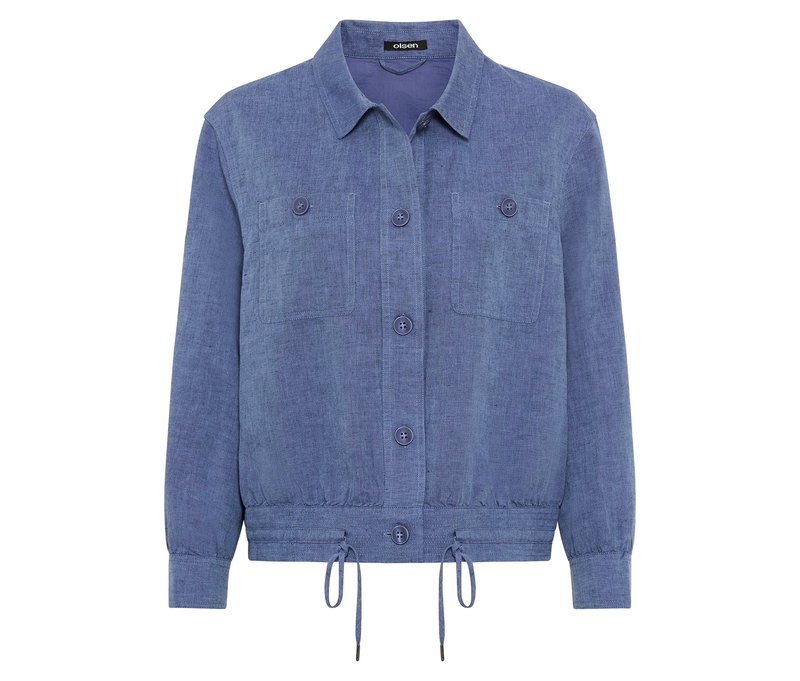 Tchibo - Olsen Jacke - Damen - Gr. 48 - dunkelblau