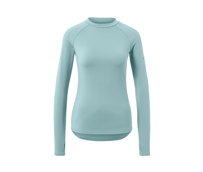 Tchibo - Langarm-Funktionsshirt - Damen - Gr. M - hellblau