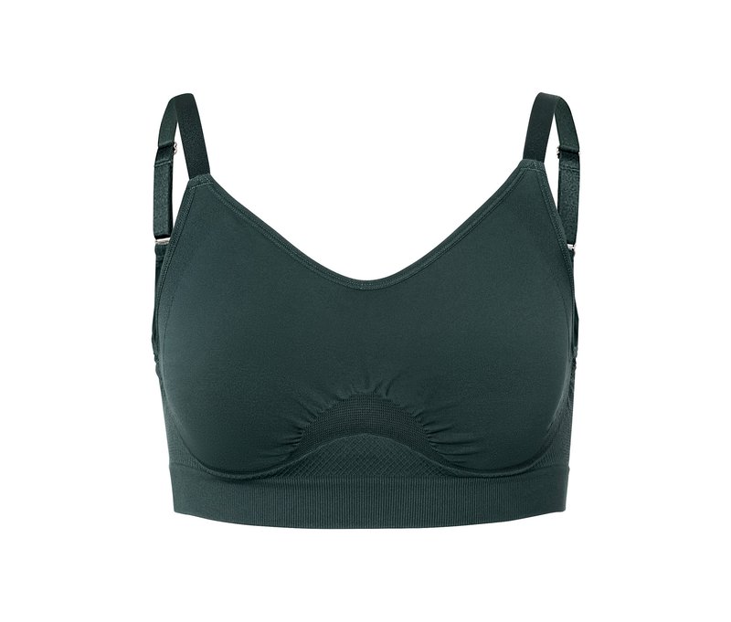 Tchibo - Seamless-Sport-BH - Damen - Gr. XL - dunkelgrün