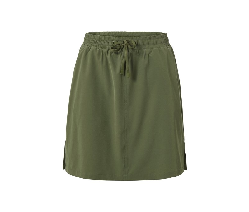 Tchibo - Funktionsrock mit Shorts - Damen - Gr. 40 - olivgrün