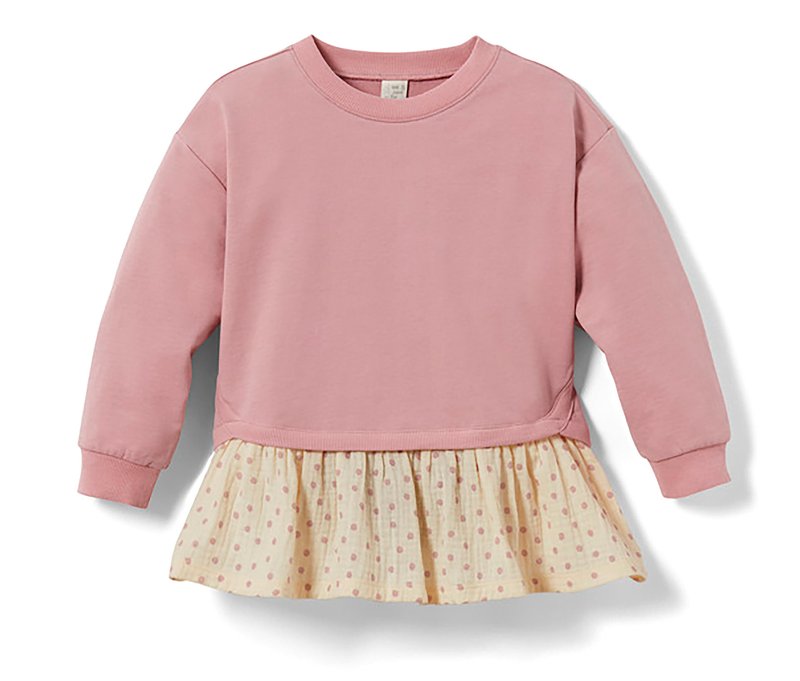 Tchibo - Kinder-Sweatshirt - Gr. 98/104 - weiß