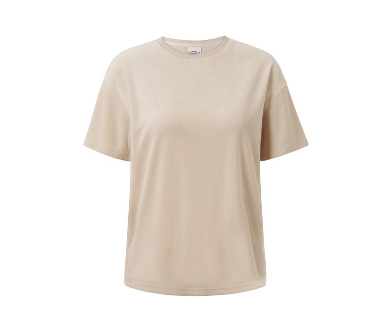 Tchibo - Frottier-Shirt - Damen - Gr. L - beige