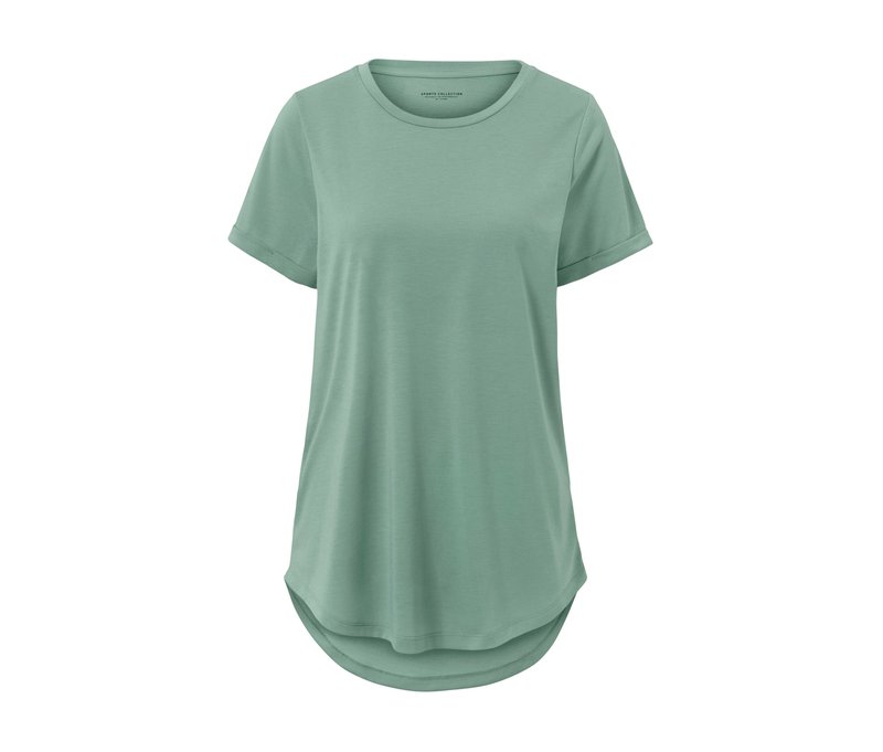 Tchibo - Longshirt - Damen - Gr. XL - grün