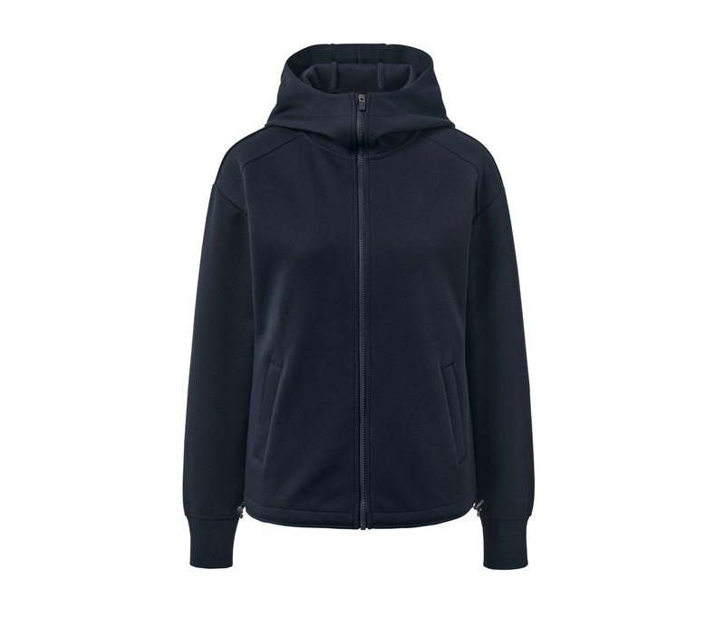Tchibo - Kapuzen-Sweatjacke - Damen - Gr. L - dunkelblau