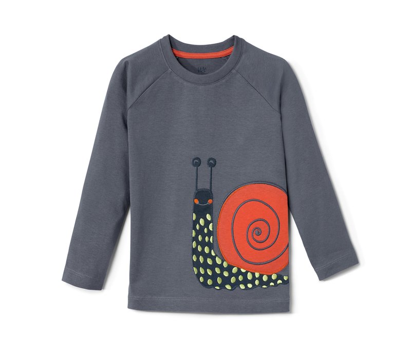 Tchibo - Kleinkind-Langarmshirt - Kinder - Gr. 122/128 - dunkelblau