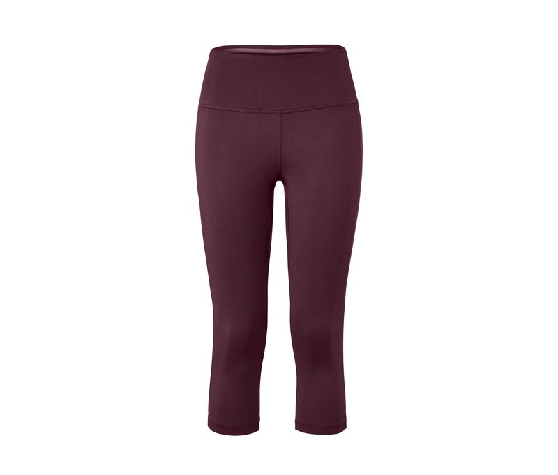 Tchibo - 3/4-Sporttight - Damen - Gr. XL - dunkelrot