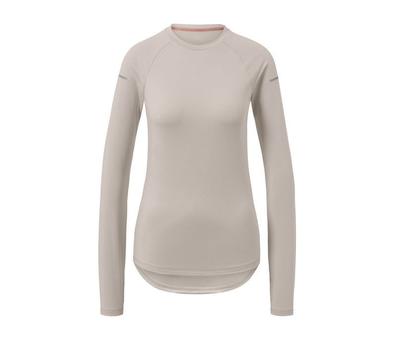 Tchibo - Langarm-Funktionsshirt - Damen - Gr. S - grau