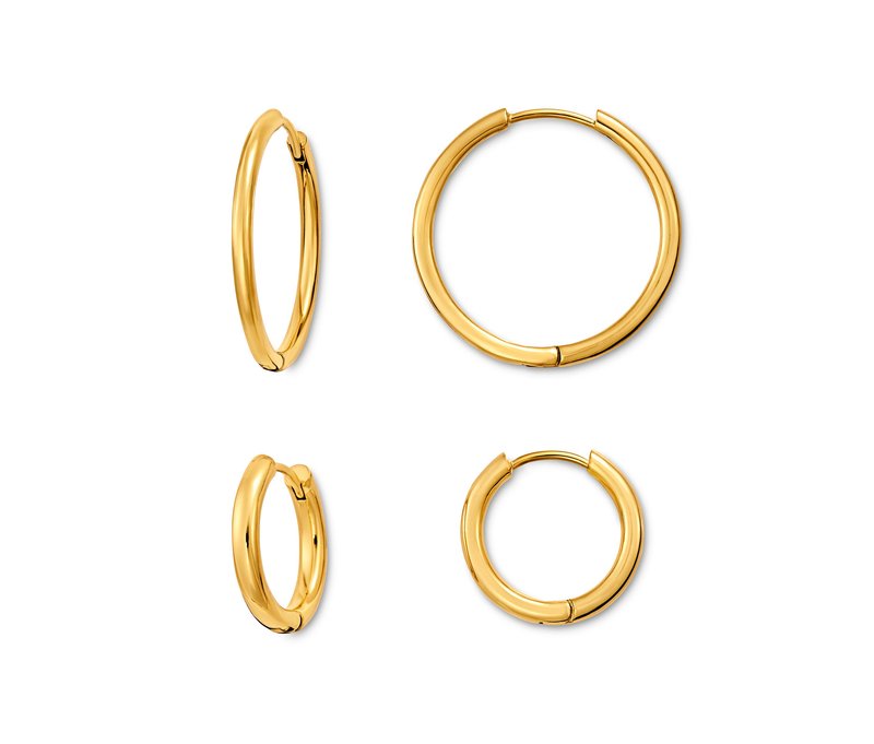 Tchibo - Creolen-Set - gold