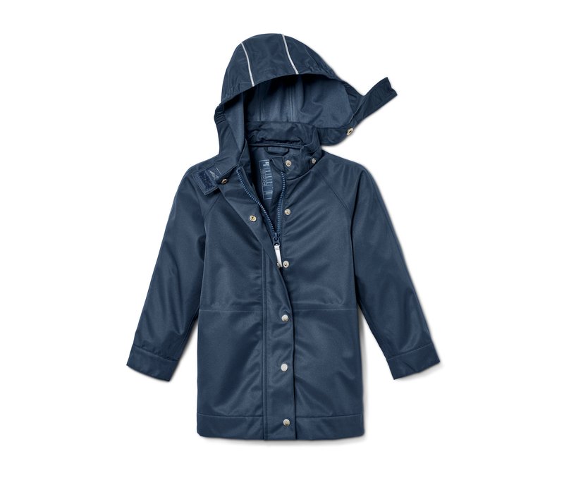Tchibo - Regenjacke aus recyceltem Polyester - Baby - Gr. 86/92 - dunkelblau