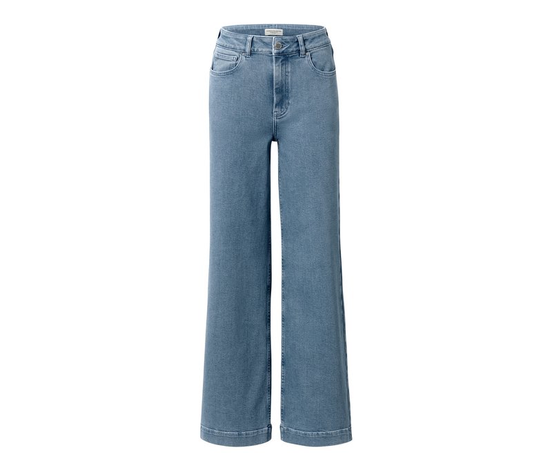 Tchibo - Wide Leg Jeans – Fit »Viki« - Damen - Gr. 34 - dunkelblau