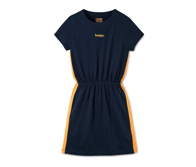 Tchibo - Ki.Mä.Jerseykleid - Mädchen - Gr. 158/164 - dunkelblau