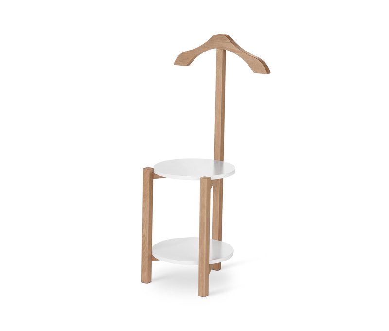 Tchibo - Stummer Diener - 30x35x96,5cm - braun - Eichenholz