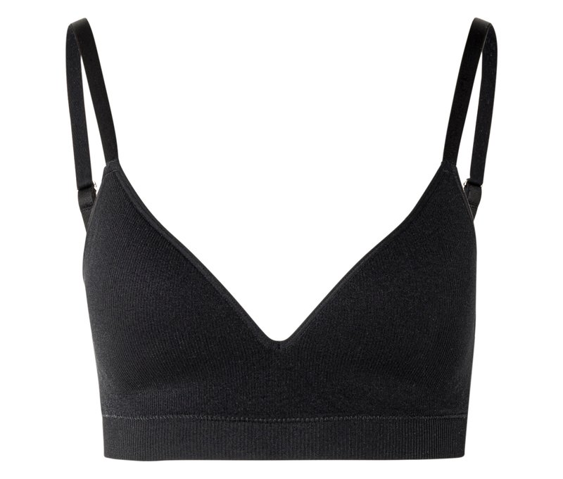 Tchibo - Seamless-Schalen-BH - Damen - Gr. 85C - schwarz