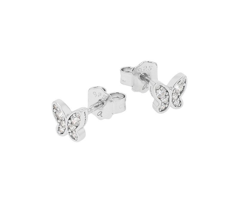 Tchibo - Kinderohrstecker »Schmetterling« - silber