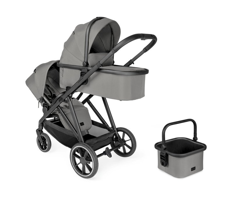 Tchibo - Hauck Kombi-Kinderwagen »Grow N Care Set« - grau