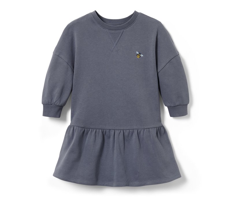 Tchibo - Kleinkinder-Sweatkleid - Baby - Gr. 86/92 - dunkelblau