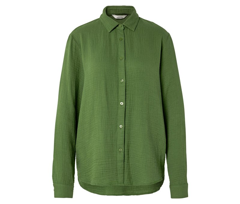 Tchibo - Musselin-Bluse - Damen - Gr. 36 - grün