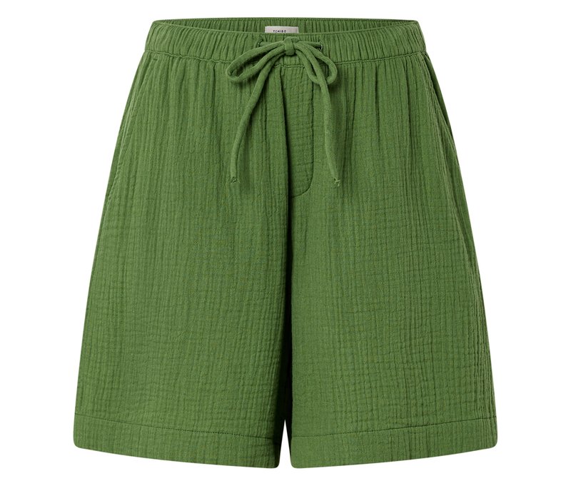 Tchibo - Musselin-Shorts - Damen - Gr. 46 - grün