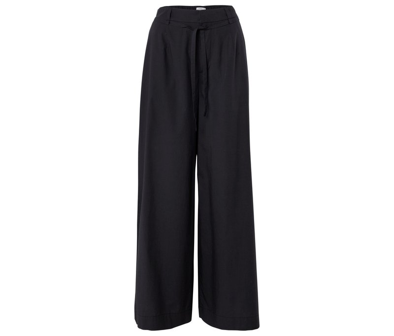 Tchibo - Webhose mit weitem Bein - Damen - Gr. 36 - schwarz