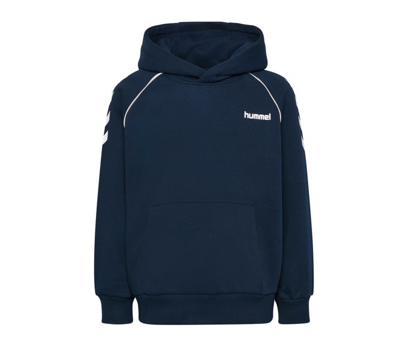 hummel loose Chevron Hoodie - Gr. 158/164 - dunkelblau